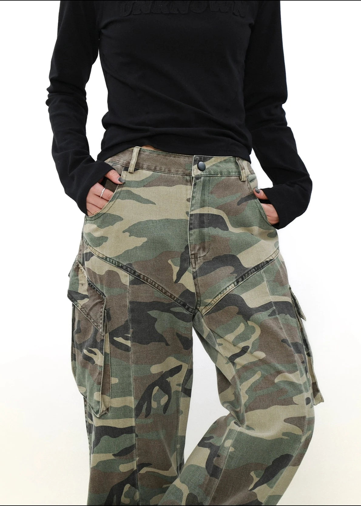 street slim camouflage pants gm16056