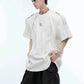 splicing shoulder straps loose senior T-shirt gm15301