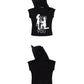 Gothic Angel Graphic Slim Tshirt gm16434