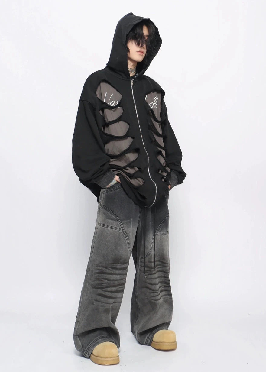 hollow hole hoodie gm16345