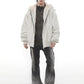 retro hooded work jacket gm16155