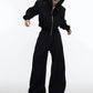 shiny short sweat shirt gm16295