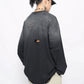 washed hem cut long T-shirt gm16120