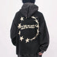 velvet hooded sweatshirt gm15341