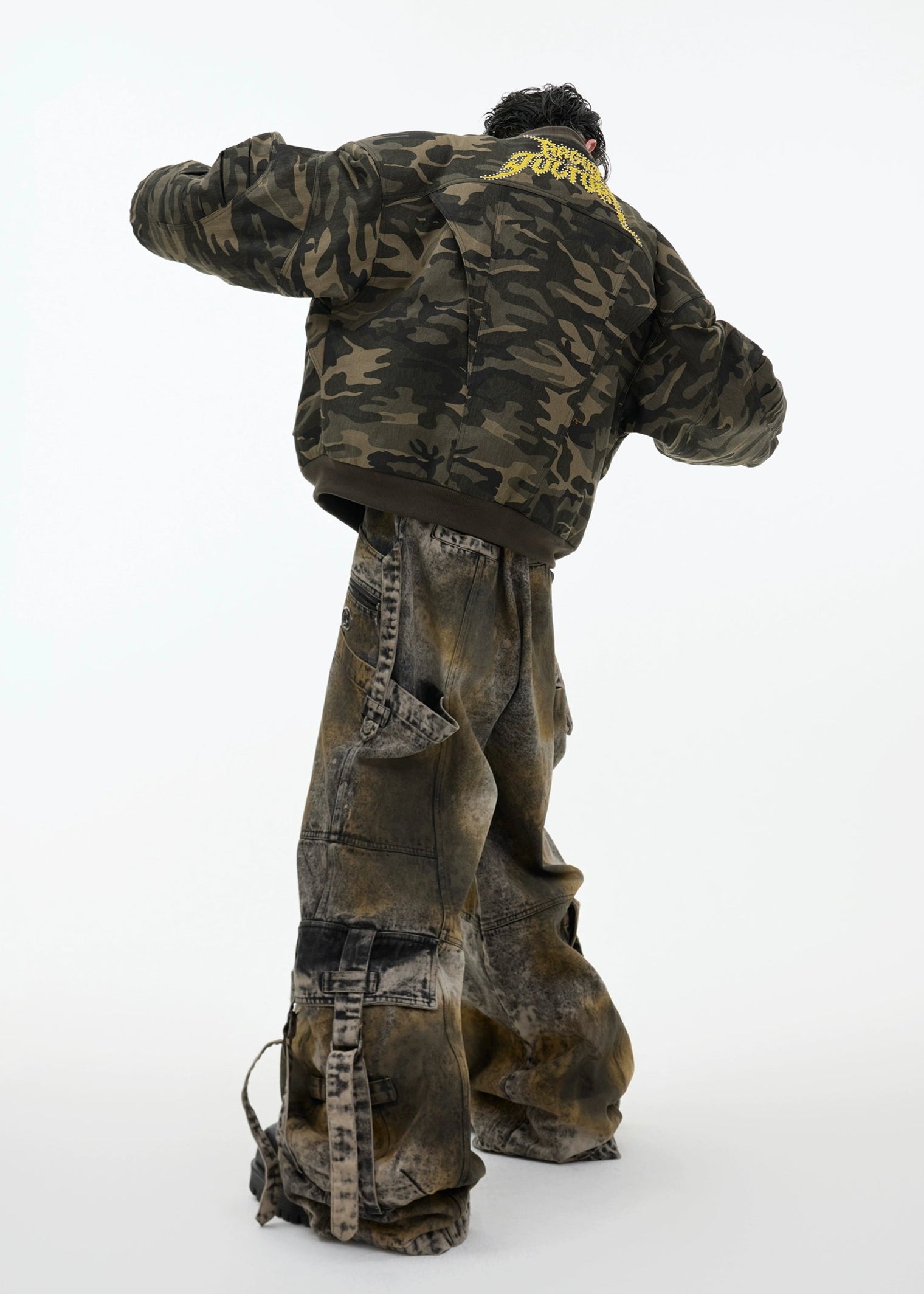 camouflage bomber jacket gm16381