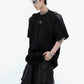 splicing shoulder straps loose senior T-shirt gm15301