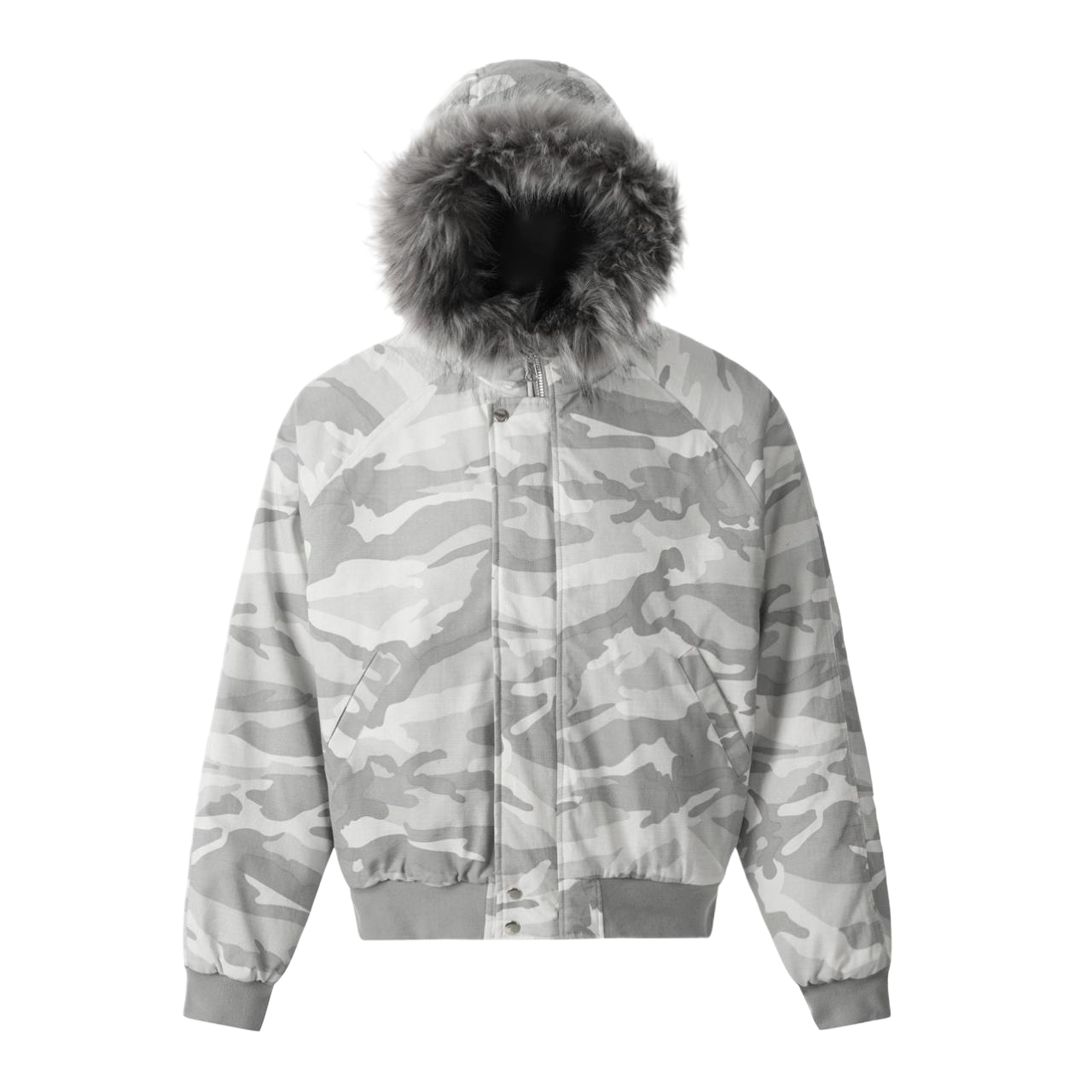 street camouflage fur jacket gm16385