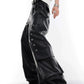 large pockets and splicing design wide leg pants gm15306