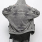 back letter washed hoodie gm16348