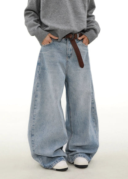 washed light blue denim gm16266