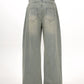 retro jeans wide-leg denim gm15286