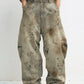 yellow washed wide pants gm16042
