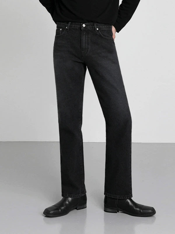 black straight denim gm15720