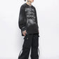 spray-painted blurred T-shirt gm16216