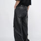 hem heavy loose denim gm16393