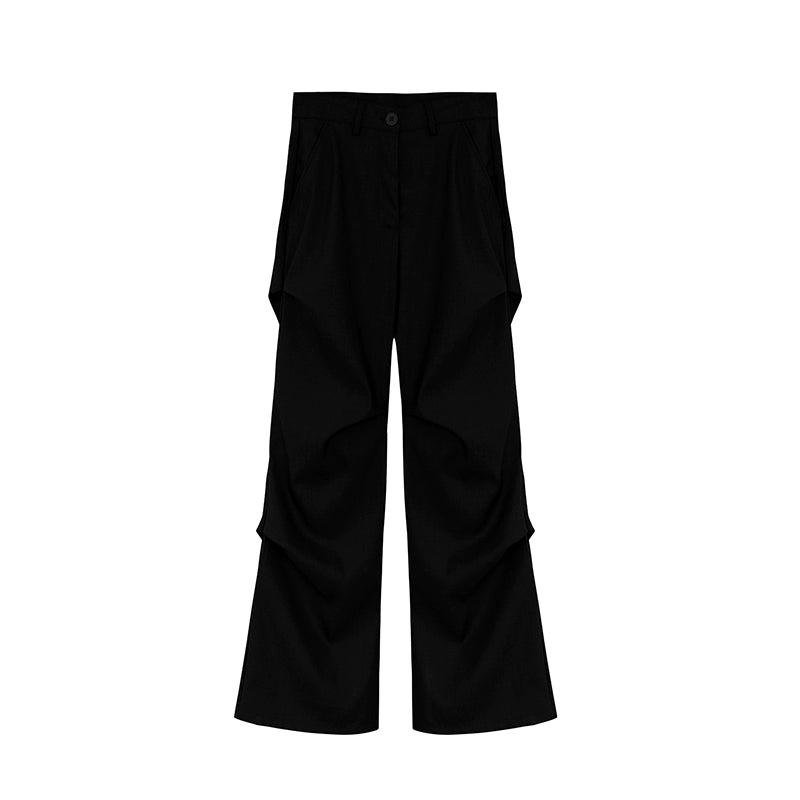 fashionable floor-length trousers gm15393