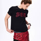 Gothic Paisley Logo Slim Tshirts gm16428