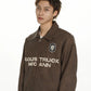 street short leather jacket gm16060
