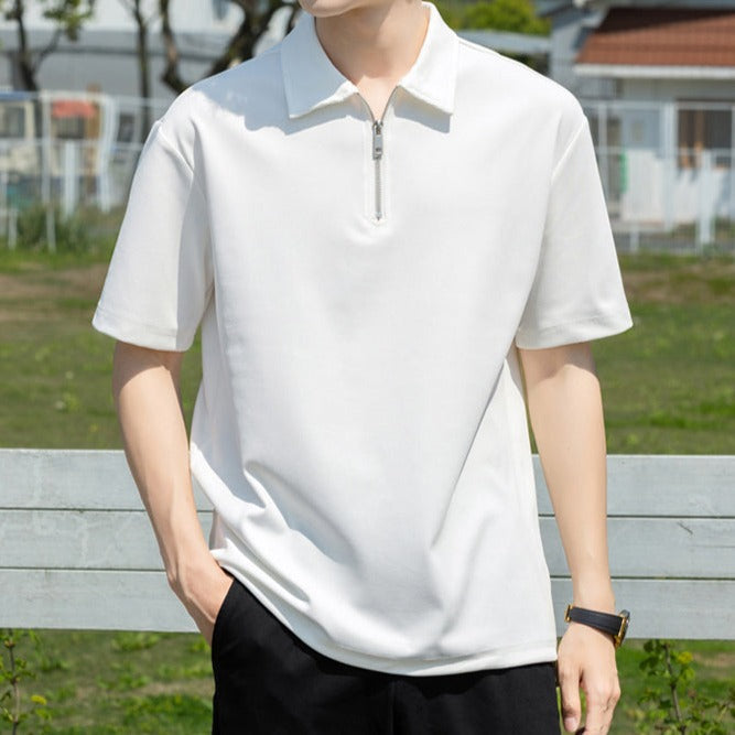 Simple Zip Summer T-shirt gm5231