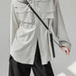 frill design korean shirt gm15118
