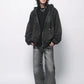 black washed hoodie gm16398