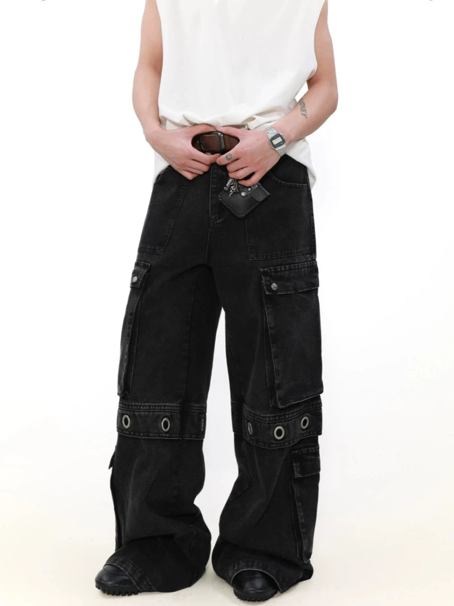 washed black denim gm15816