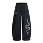 Snake Rhinestone Wide-Leg Sweatpants gm16623