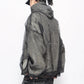two-piece denim hoodie gm16132