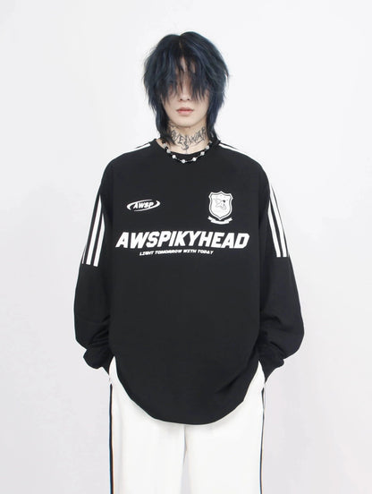 round neck long sleeve T-shirt gm15648