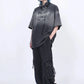 oversize butterfry print T-shirt gm15326