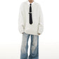 loose V-neck sweater gm16163