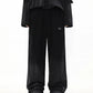 gradient washed fake two-piece pants gm15533