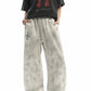 Tie-Dye Washed Wide-Leg Sweatpants gm16621