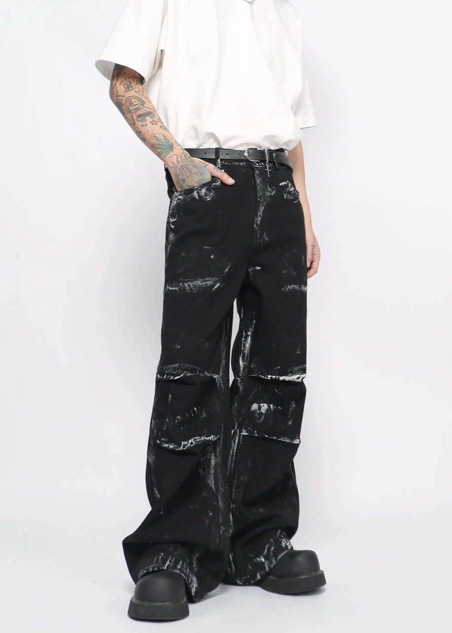 black bootcut denimgm16228