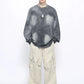 spray painted long T-shirt gm16121