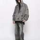 back letter washed hoodie gm16348