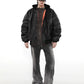 blouson leather loose jacket gm16079