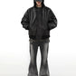 blouson leather loose jacket gm16079