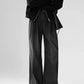 straight-leg floor-length mopping pants gm15381