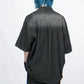 retro washed denim short-sleeved shirt gm15340