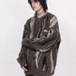 contrast color round neck sweater gm15335