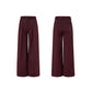 Eyelet Hardware Peaked Lapel Pants gm16403