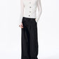 Eyelet Hardware Peaked Lapel Pants gm16403