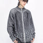 washed zipper sweater gm16245