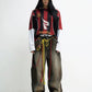 washed peoole style denim pants gm16044