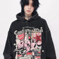 velvet hooded sweatshirt gm15341