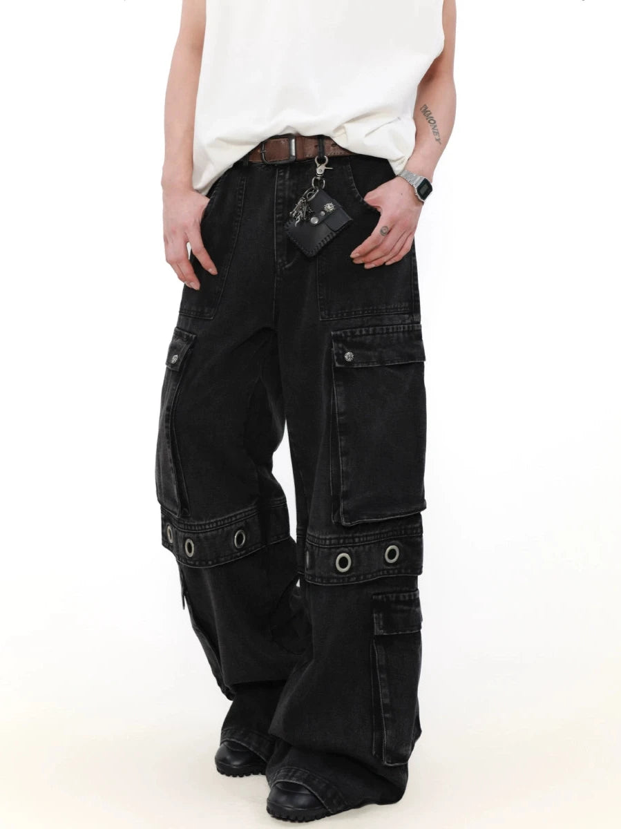 washed black denim gm15816