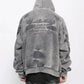 back letter washed hoodie gm16348