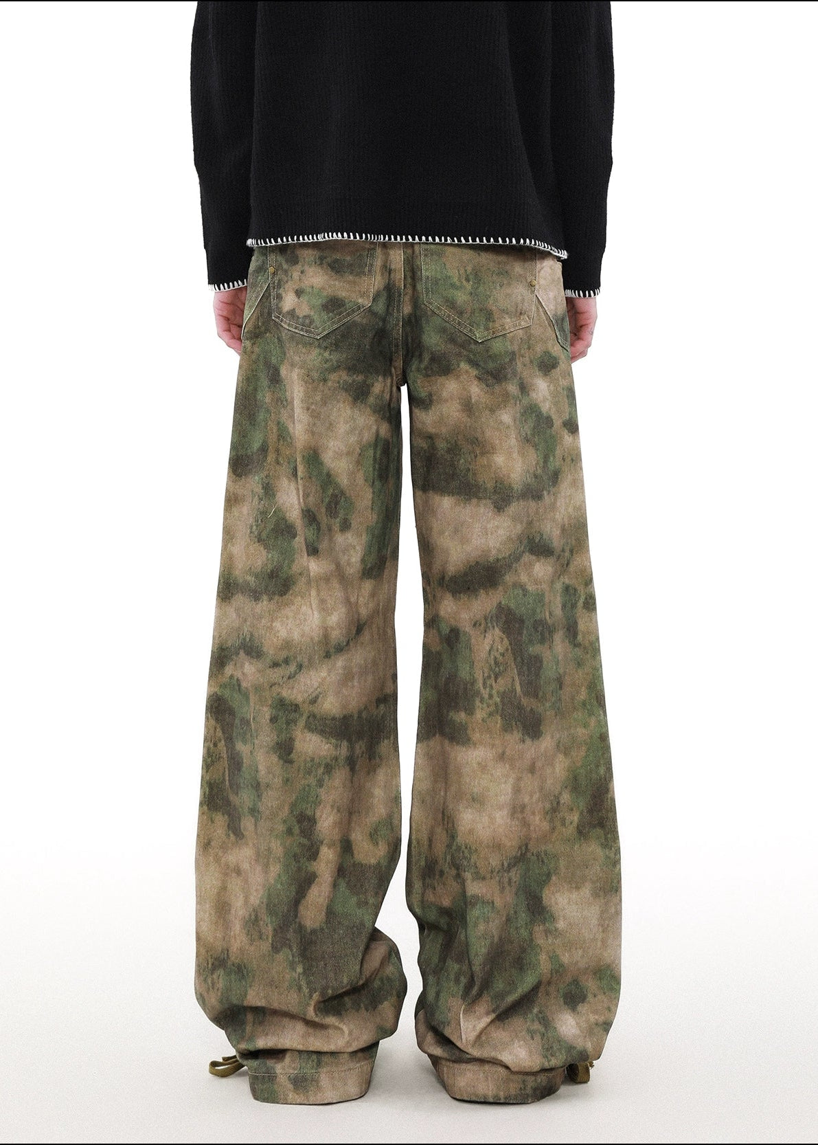 camouflage wide-leg pants gm16353