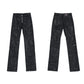 Waxed Distressed Five-Button Slim Denim gm16506